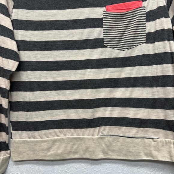 Rewind Striped Top Womens Small Y2K Retro Early 2000s Minimalist Preppy - Picture 4 of 10